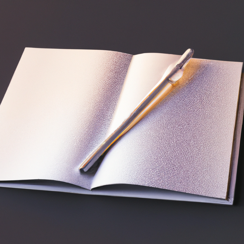 Counseling skills notebook and pen