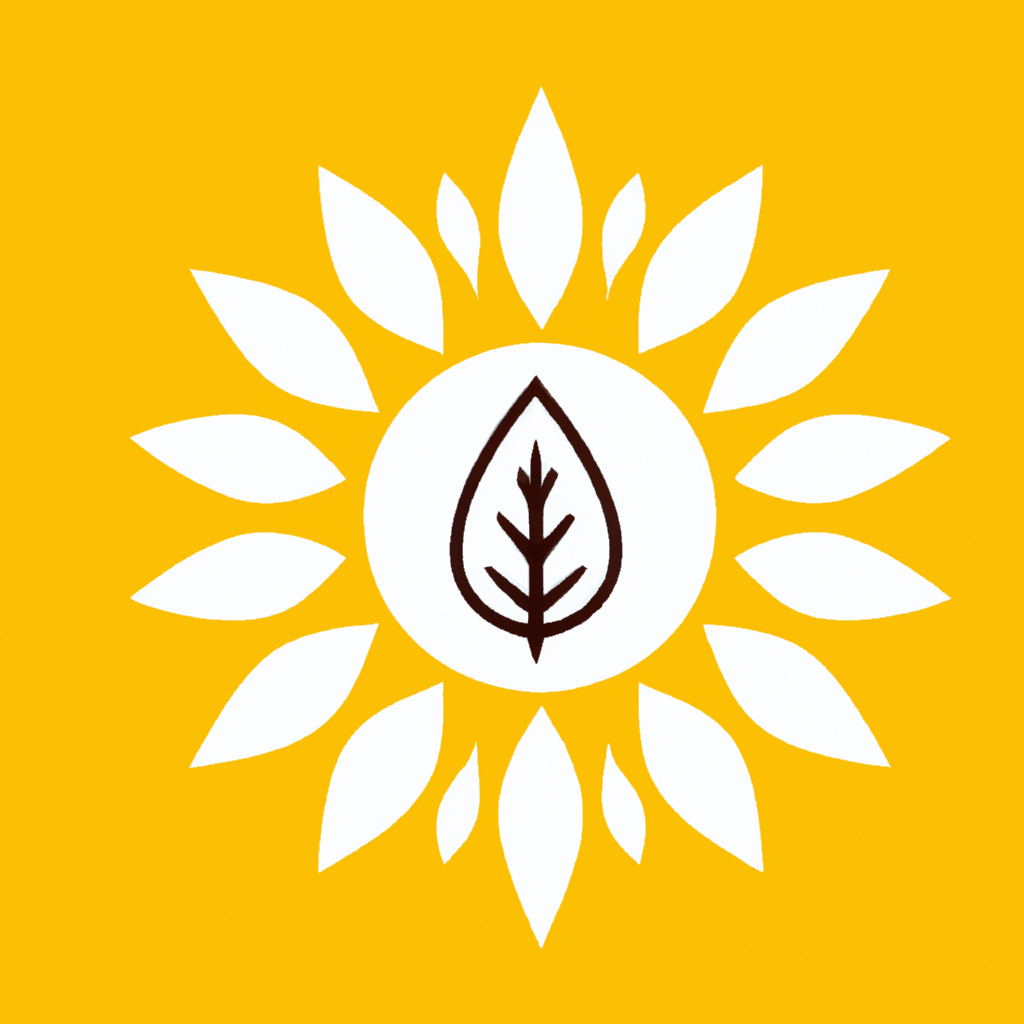 Mindfulness institute leaf circle logo